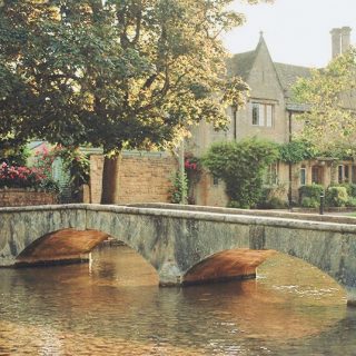 A stone bridge in Bourton-on-the-Water