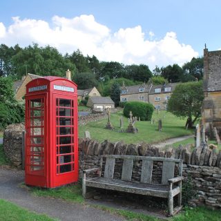Telephone box next to St Barnabas Church