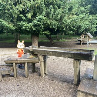 Water Play and Water Pump - Belton House Adventure Playground