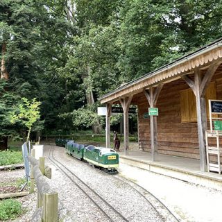 Miniature Railway Station - Belton House Adventure Playground