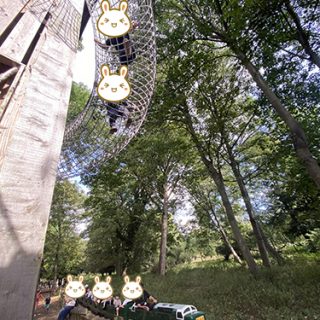 Climbing and Miniature Railway - Belton House Adventure Playground