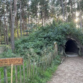 Play Mound - Badger's Family Home - Natural Play Area - Calke Explore