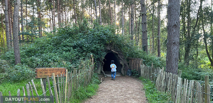 Adventure Wood Play Area - Badgers Home - Calke Abbey - Calke Explore