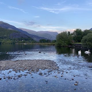 Padarn Lake,Snowdonia, Gwynedd, North Wales