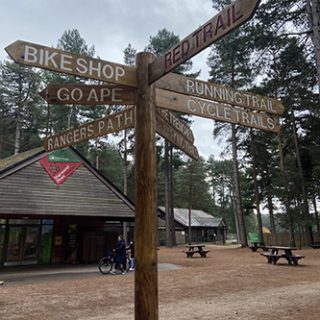 Signpost - Sherwood Pines