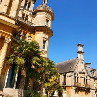 South Front corner of Waddesdon Manor