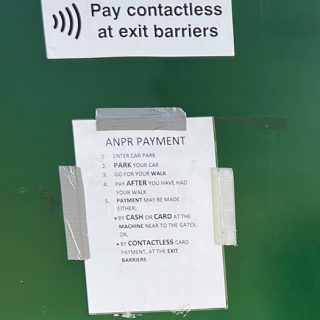 ANPR Parking - How to pay -Bradgate Park Car Park