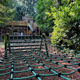 Cotswold Wildlife Park and Gardens - Adventure Playground - Sky Maze Tree House